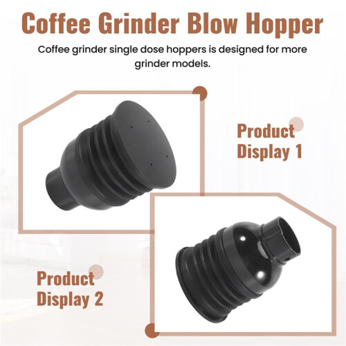 For  Coffee Beans Grinder Single Dose Hopper and Bellows Coffee Grinder Bean Bin Blowing Cleaning Tool 1