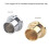 12Pcs Rhodium Plated RCA Protection Cap Short Circuit Socket Phono Connector RCA Shielding Socket Protect Cover,Silver 2