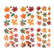 Thanksgiving Herfstbladeren Raamkleeft Raamstickers Herfstklampt Zich Vast voor Glazen Raam Seizoensgebonden Herfstdecoratie