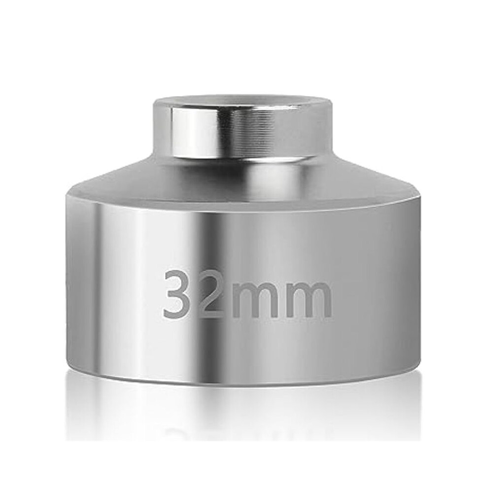 32Mm Socket-Oil Filter Wrench Tool,Steel Quickly Oil Filter Removal Tool,3/8Inch Drive Oil Filter Socket Tool 6033286480826