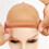HD Wig Cap Stocking Cap Transparent Wig Cap Thin Nylon Cap Multifunctional Convenient  Covers,Brown 4 Pcs 8