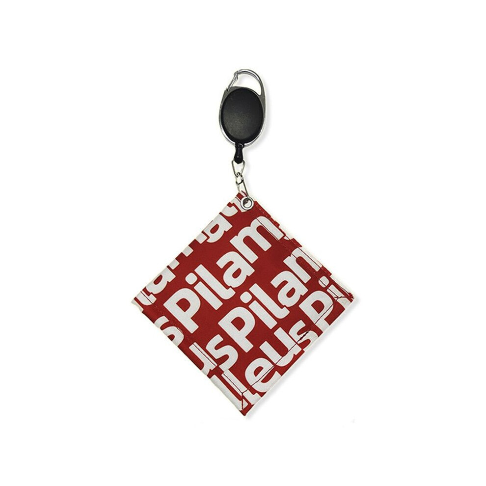 Balls Cleaning Towel With Carabiner Hook Cart Wipe Cloth Cleaner For Sports Water Absorption Red 6032483733827