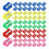 144 Coloured Plastic Pencil Sharpener  Handheld Pencil Sharpener Bulk Pencil Sharpeners Pocket Sized Plastic 1