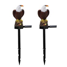 Solar Outdoor Garden Light, Outdoor Path Solar Powered Stake Lights Spot Light for Lawn Lighting 2 Pack