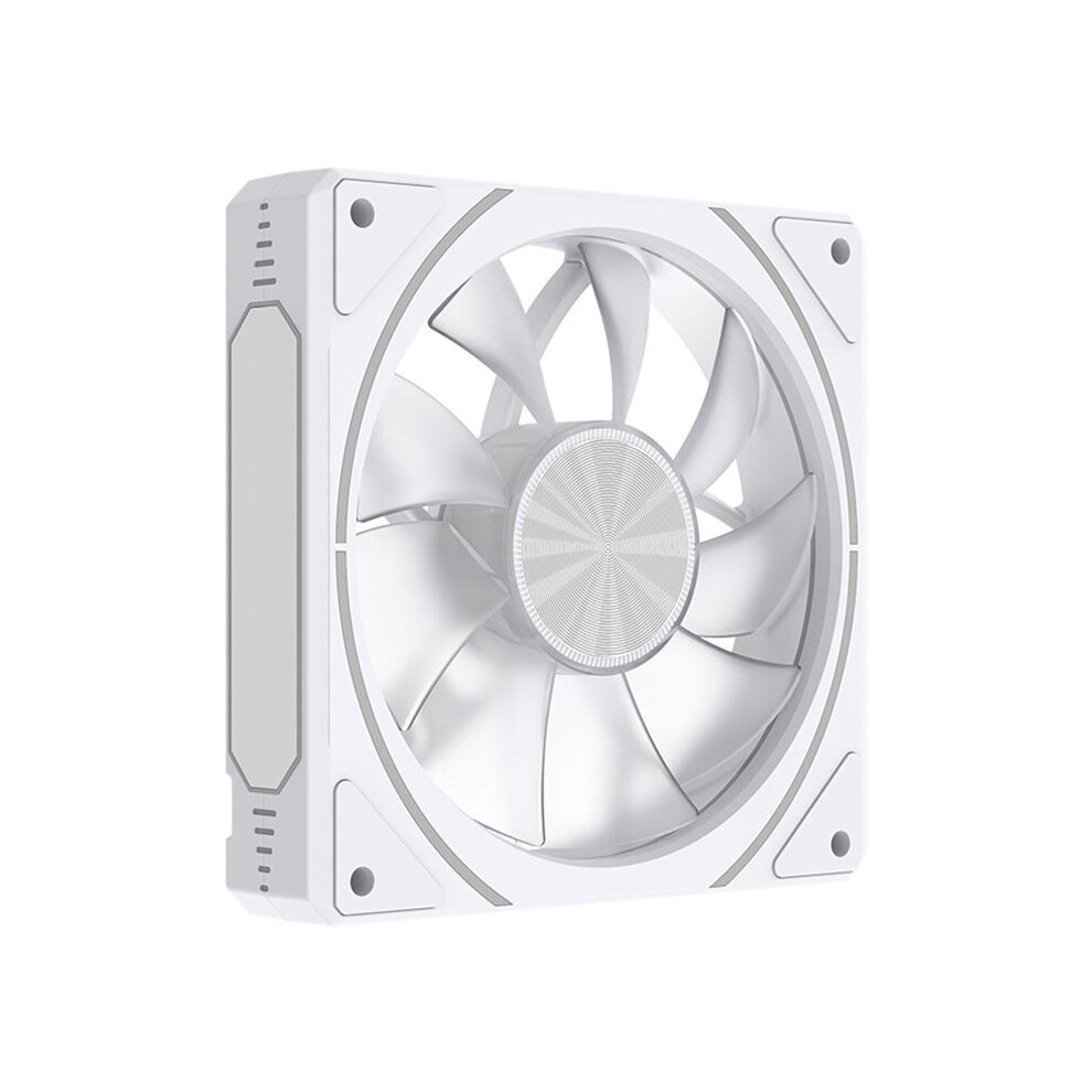 Argb Case Fan 120Mm 5V 3Pin Pwm Silent Pc Computer Case Cooling Fan Cpu Cooler For Desktop Computer White 6031271002046