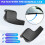 2X New Front Windshield Wiper Arm Covers Caps for  3 E90 E91 E92 61617138990 4