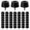 52 PCS PéS de Borracha para TáBua de Corte (0,31X0,59 Polegadas) PéS de TáBua de Corte de Borracha Anti-ArranhõEs para Cadeiras e Outros MóVeis 1