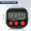 Kitchen Timer, Digital Visual Timer Magnetic Clock Stopwatch Countdown Timer, Large LCD Screen Display for Cooking 7