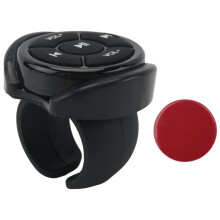 Wireless Media Button Remote Controller Car Motorcycle Bike Steering Wheel Music Remote for Phone Tablet