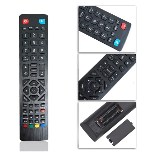 Replacement Remote Control for Blaupunkt LCD LED 3D  TV - No Setup Required Blaupunkt Universal Remote Control