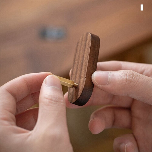 1PCS Solid Wood Small Price Display Card Cake Product Tag Simple Handwritten Label 2