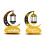 Ornamentos AcríLicos Ramadan Kareem Lanterna Estrela Lua Dourada DecoraçõEs Eid Mubarak C 2
