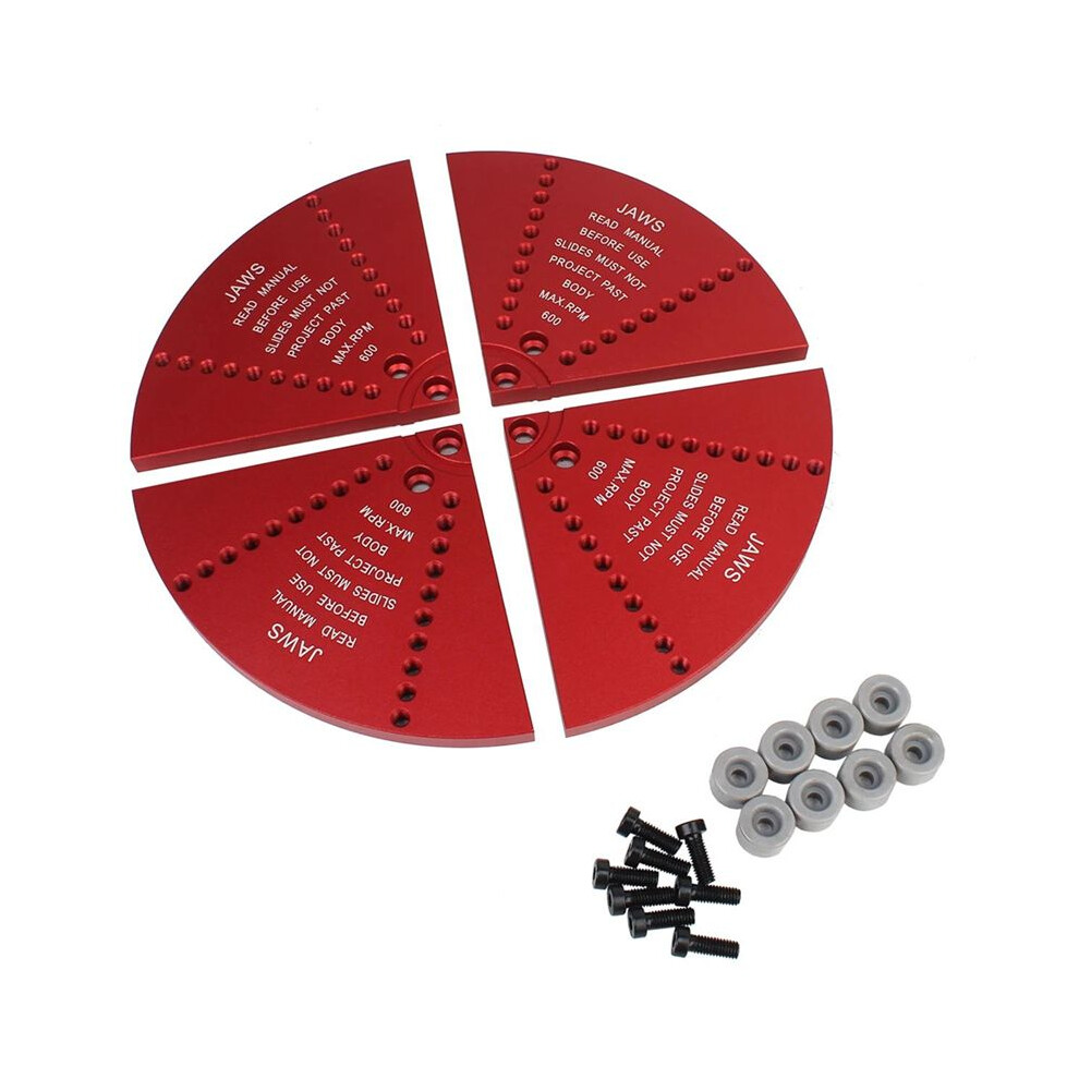 Wood Turning Lathe Chuck Bowl Woodworking Cart Rotary Wood Screw Clamping Jig Centrifugal Flat Jaw Bottom Repair Tools,A 6131797852702