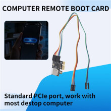 A3 Tuya Wifi PC Power  Desktop Computer Remote Boot Startup Card Telecommuting PICE  Card APP Remote Control