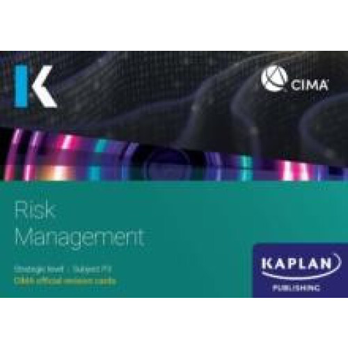 P3 RISK MANAGEMENT REVISION CARDS by KAPLAN Paperback Book