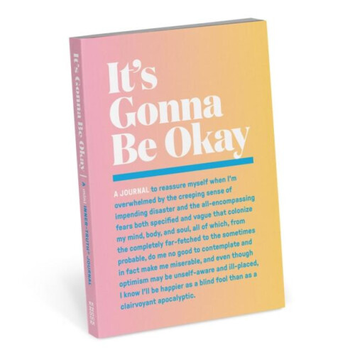 Knock Knock Gonna Be OK Mini Inner Truth Journal Pastel Version by Kno