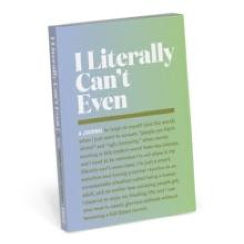 Knock Knock Literally Cant Even Mini Inner Truth Journal Pastel Versio