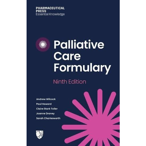 Palliative Care Formulary PCF 9 Paperback Book