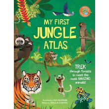 My First Jungle Atlas by Camilla de la Bedoyere Hardcover Book