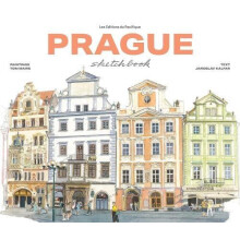 Prague Sketchbook by Jaroslav Kalfar Hardcover Book