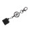 Portable Black Pool Cue Chalk Holder Key Ring 5