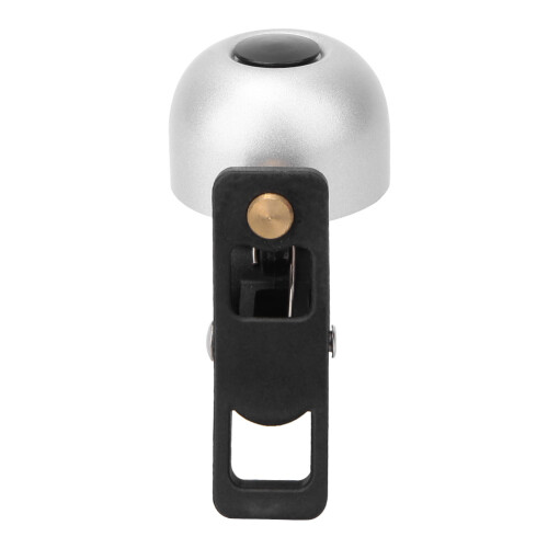 Durable Bicycle Bell Handlebar Cycling Loud Alarm Silver 2