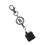 Portable Black Pool Cue Chalk Holder Key Ring 2
