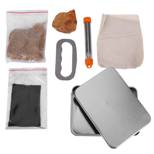 Outdoor Survival Fire Pricker Flint Set 1