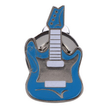 Magnetic Golf Cap Hat Visor Clip Ball Marker (Blue Guitar)