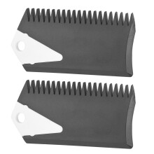 2PCS Set PVC Surfboard Wax Comb Cleaner Tool for Surfing Skimboard
