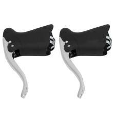 Aluminum Alloy Bike Brake Handles Mountain Road Black Silver