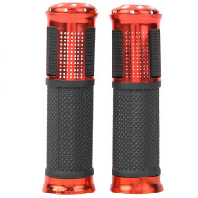 Alloy Anti-slip Motorcycle Handlebar Grips Red