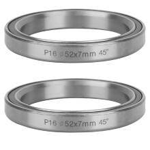 2PCS Heavy Duty Steel Bike Headset 52MM P16