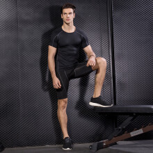 3-Pack Men's Quick-Dry Short Sleeve Fitness T-Shirt