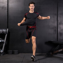 3-Pack Men's Quick-Dry Short Sleeve Fitness T-Shirt