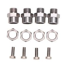 RC Car Wheel Hex Adapter 12-17mm 30mm Extension N10178T(Titanium)