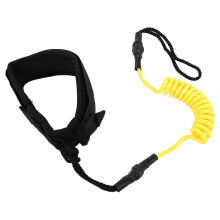 Stand Up Paddle Board Leg Foot Rope Leash (Yellow)