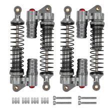 4PCS 100mm Shocks Struts Damper Springs Set Bike Trial Titanium