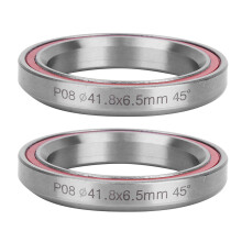 2PCS 41.8MM Heavy Duty Mountain Bike Double Sealed Bearing Headset