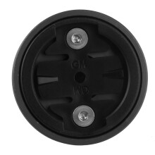Aluminum Alloy Bike Stem Top Cap Mount for Garmin Black
