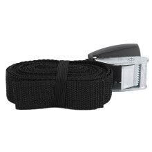 3m Polyester Outdoor Lashing Tie Strap Black for Surfboard Kayak Rack