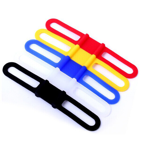 Silicone Bike Band Universal Tie Light Multi-functional 2