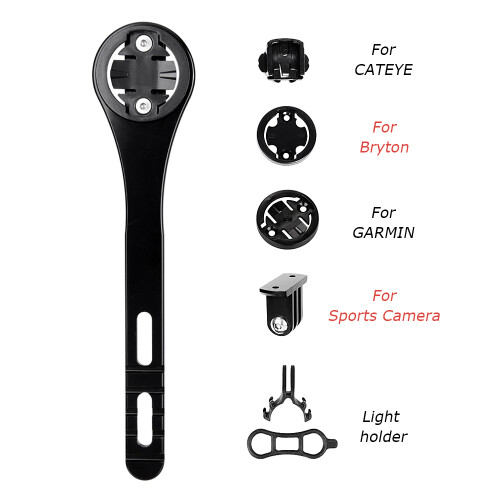 Road Bike Handlebar Computer Mount for Garmin/Cateye/Bryton