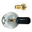 Lixada Safety POL Adapter Propane Refill Brass Regulator 3