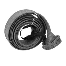 Braided Sleeve Expandable Fishing Rod Cover (Grey)
