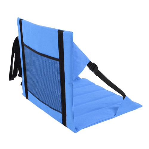 Portable Moistureproof Picnic Mat Folding Seat Cushion Blue 2