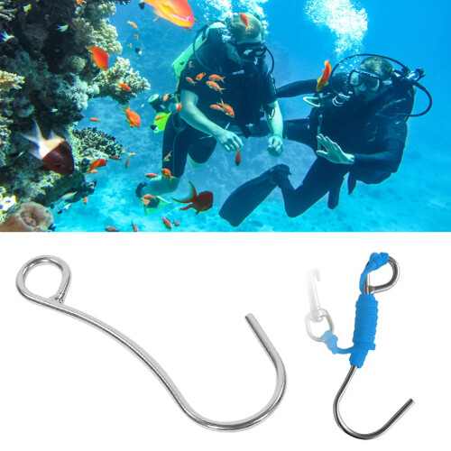 Heavy Duty Stainless Steel Scuba Dive Current Single Hook 2
