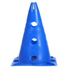 Football Mark Barrel Soccer Cones with Hole Training Equipment(Blue)