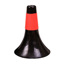 Cone Soccer Barrier Plastic Marker Football Skating Training Black Red