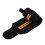 Adjustable Elastic Wrist Wraps Weightlifting Breathable Black&Orange 2